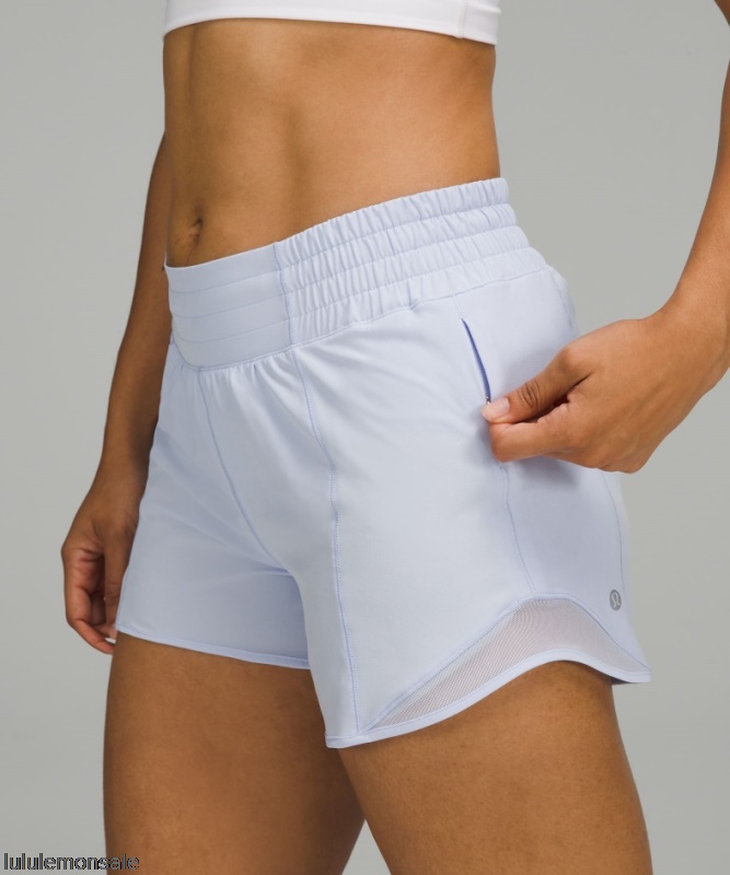Lululemon Damen DELULU263 | Pastel Blue Hotty Hot High-rise Lined Short 4